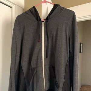 Great condition! Grey & black hoodie.
